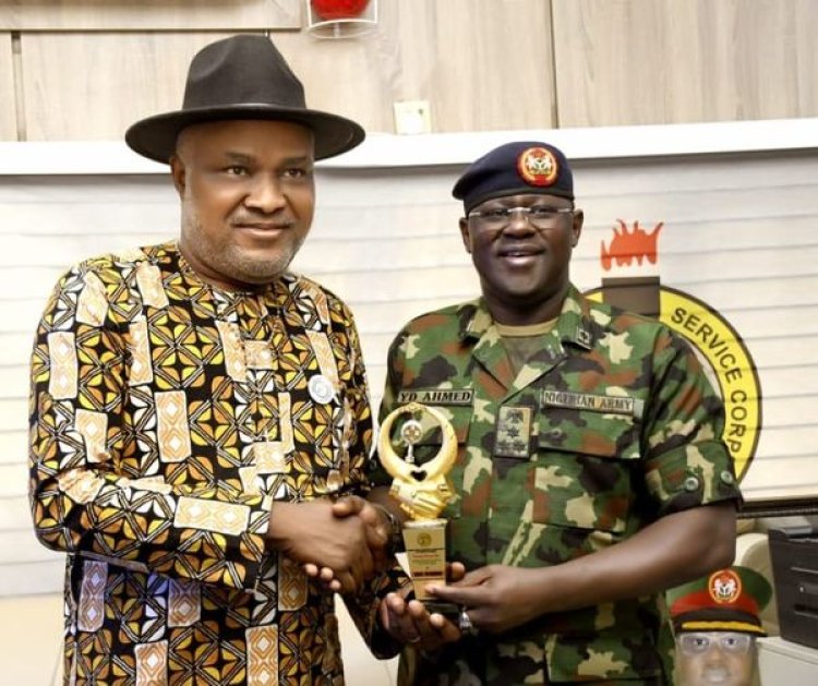 NYSC Director General Receives 2024 Icon Of Human Rights Award