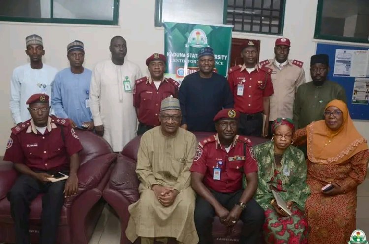 Kaduna State University Hosts FRSC Delegation to Explore Safety Collaboration