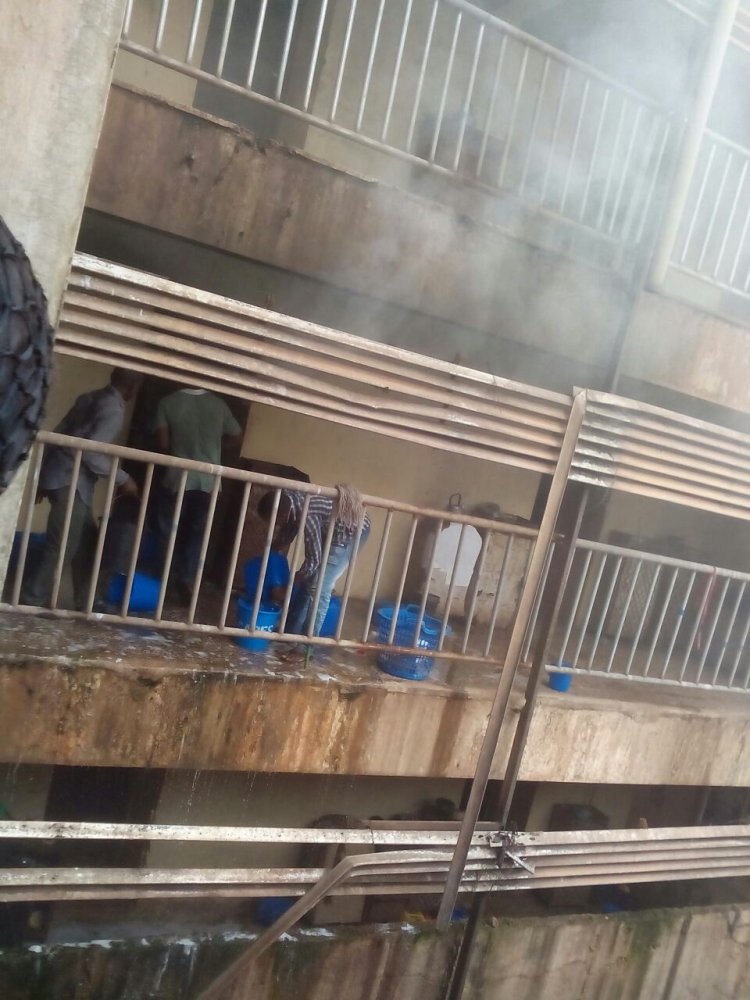 Breaking News: Fire Breaks out at Lady Ibiam Hostel at University of Nigeria, Enugu Campus (UNEC)