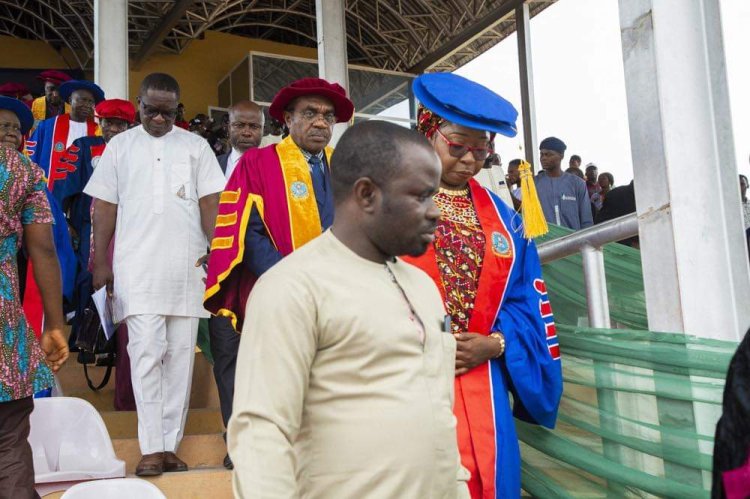 Dr. Augustina Godwin Joins Taraba State University for 15th Matriculation Ceremony and WADA Commissioning