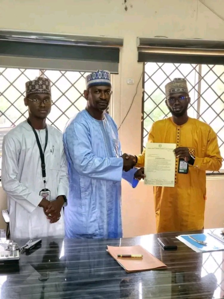 Student Leaders Felicitate with  Dr. Ibrahim Babale, Reappointed Rector of Federal Polytechnic Damaturu