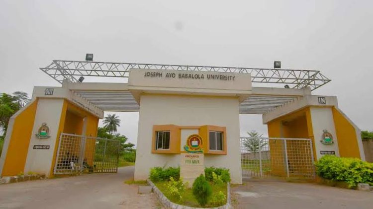 Joseph Ayo Babalola University Announces Ongoing Admissions for 2024/2025 Academic Session