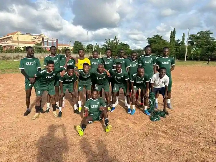 KASU Crocs Triumph in Friendly Match Against Federal College of Cooperative