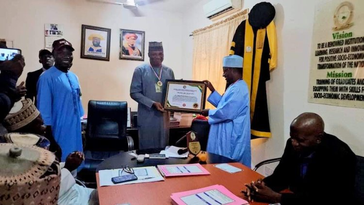 FULafia's Dr. Tijani Ahmed Ajayi Receives Award for Humanitarian Service