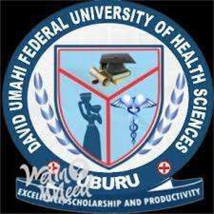 David Umahi Federal University of Health Sciences Releases 2024/2025 First Batch Admission List