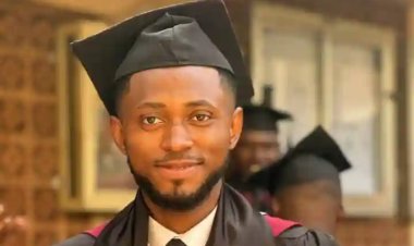 UDUS Graduate, Okorie Victor Echefuna Attributes First-Class Success to Father's Motivation