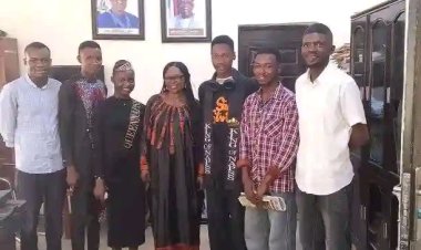 National Association of Plateau State Students (NAPSS) NSUK Chapter Pays Courtesy Visit to Matron