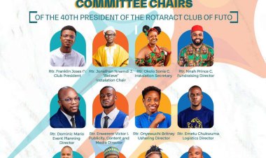 Rotaract Club of FUTO Announces Committee Members for 40th Installation Ceremony