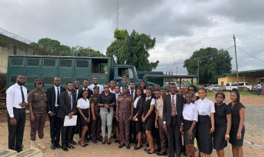 IMSU Law Faculty Visits Nigeria Correctional Service to Advocate for Inmates' Rights