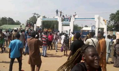 Adamawa State Polytechnic Students Protest Power and Water Outages