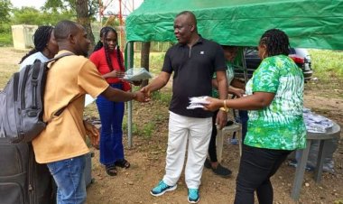 SC Welcomes Corps Members and Inspects Facilities at Yikpata Camp