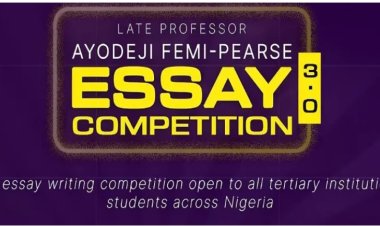Late Professor Ayodeji Essay Competition Offers N500,000 Grand Prize for 2024