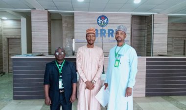FULAFIA Leaders Visit NIGCOMSAT and NBRRI in Abuja