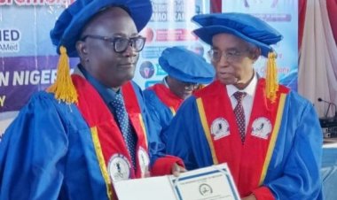 Prof. Idowu Senbanjo Inducted as Fellow of Nigerian Academy of Medicine.