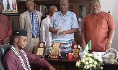 Fidel Polytechnic Gboko Students Pay Solidarity Visit to BSUTH Chief Medical Director