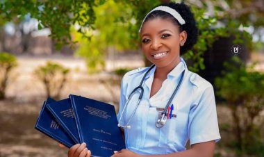 Plateau-Born Hope Shedul Ponfa Emerges Best Graduating Student in 2024 Nursing and Midwifery Council Examination