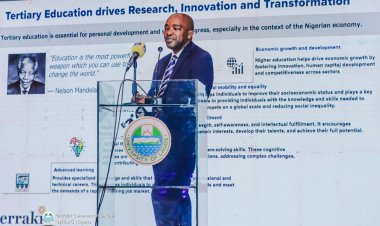 NESG Chair Urges Academia-Industry Alliance for National Progress at UNILAG Lecture