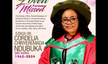 Godfrey Okoye University Honors Dr. Cordelia Ndubuka with Heartfelt Valedictory Service