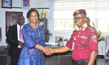 FRSC Sector Commander Visits FUTA to Strengthen Road Safety Collaboration
