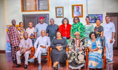 Governing Council of Paul University Visits Acting Vice-Chancellor Prof. Carol Arinze-Umobi