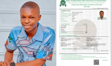 Akinwonmi Samuel Ayobami Emerges as Ondo State's Top Scorer in JAMB with 350