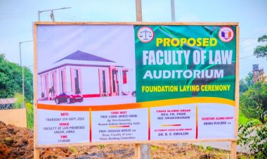 UNIZIK Faculty of Law Alumni Launch Auditorium Project