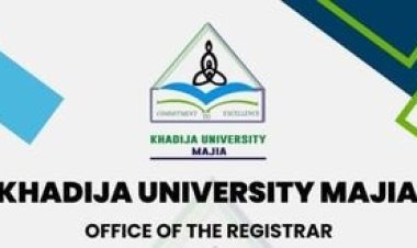 Khadija University Majia Opens Online Application for 2024/2025 Session
