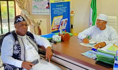 Acting Rector of Isa Mustapha Agwai I Polytechnic Lafia Receives Provost of Nasarawa State College of Education, Akwanga