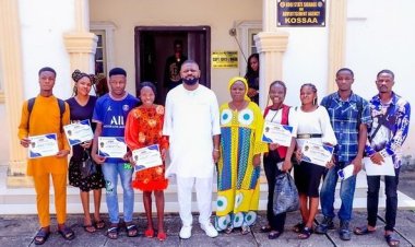 Hon. Osaseyi Awards Scholarships to Eight First-Class FUL Students, Redeems Pledge to NAOS