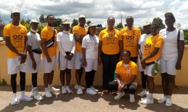 OCI Foundation’s Arm Our Youths (ArOY) Anti-Cancer Health Campaign at Plateau NYSC Orientation Camp