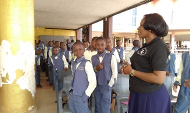 True Love Club Int'l  Addresses New Students at Godfrey Okoye University Secondary School on Sexual Purity