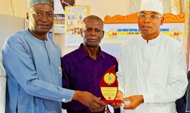 SWAN Honors Isa Mustapha Agwai I Polytechnic with Excellence Award for Sports Development