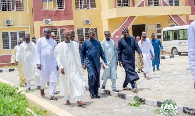 New Governing Council Embarks on Familiarization Tour of Unit Schools at School of Health and Allied Sciences, Gwamai