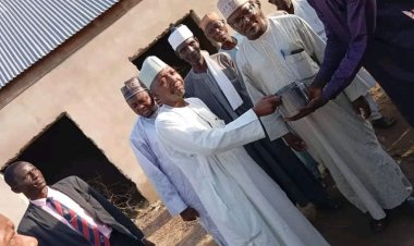 Federal University Gusau Vice-Chancellor Inspects Borehole Project in Sabon-Gida Community
