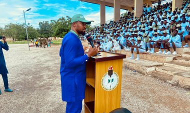 Mr. Kennedy Zebulon Delivers Lecture on National Health Insurance for Corps Members