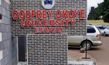 Godfrey Okoye University Dept of Biological Sciences Opens Admissions for 2024/2025 Academic Session