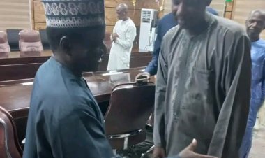 University of Maiduguri Acting VC Visits UMTH to Assess Flood Damage