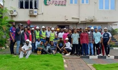 Federal Polytechnic Ado Ekiti Architecture Students Visit Freee Recycle Ltd for Research on Sustainable Construction