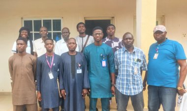 Federal University of Technology Minna Students' Union Government Embarks on Courtesy Visit to School Security Unit