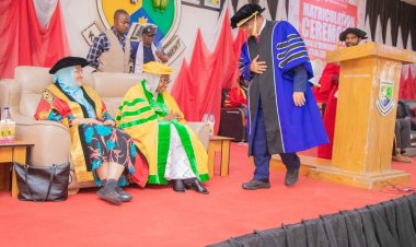 NSUK Makes History as Lincoln University Matriculates Over 500 Students