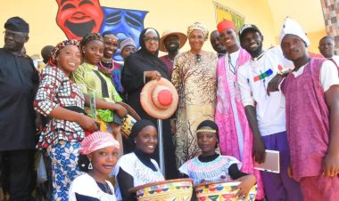 Theatre Arts Department Honors Nasarawa State University VC Sa'adatu Liman as Cultural Ambassador