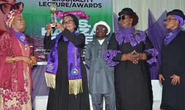 FUTMINNA Bursar Mrs. Hadiza Goje Receives Eminent Personality Award from PROWAN