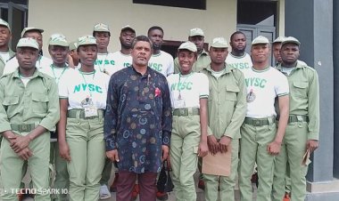 NYSC Batch B Members Warmly Received by Gokana CTC Chairman
