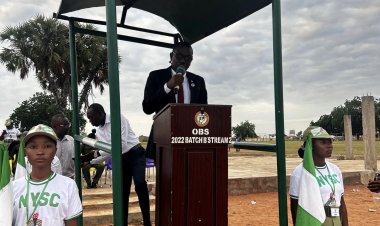 2024 Batch B Stream II Orientation Course Closes with Low-Key Ceremony at NYSC Damare Camp