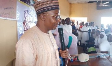 Team from Kaduna State Scholarship and Loans Board Visits College of Nursing Kafanchan for Document Verification