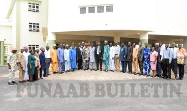 FUNAAB Honors Past Senate Committee Members for Excellence in Exam Results Management