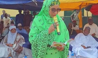 Hajiya Zainab Musawa of Nigerian Army College of Education Commissions New Facilities at Government Girls School, Matazu