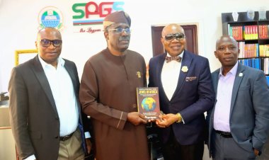 UNILAG School of Postgraduate Studies Receives Book Donation to Boost Research