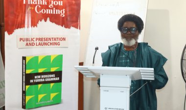 UNILAG Professor Launches Groundbreaking Book on Yoruba Linguistics