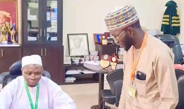 FULafia Vice-Chancellor Receives Newly Inaugurated Students' Representative Council